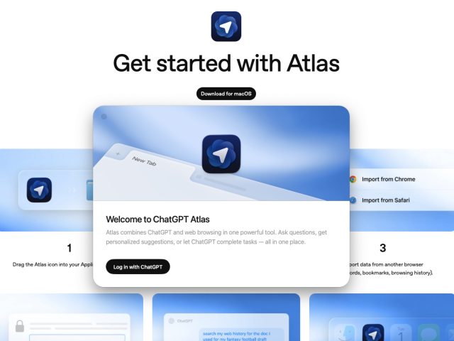 Atlas, OpenAI, umelá inteligencia, ChatGPT