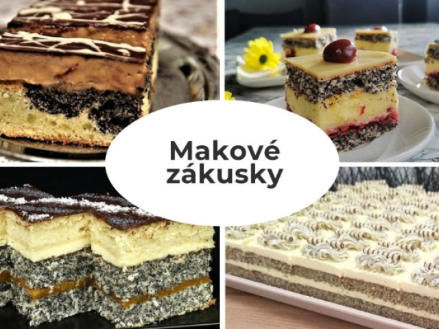 Sladké opojenie: 10 makových zákuskov, ktoré si vás podmania na prvé ochutnanie