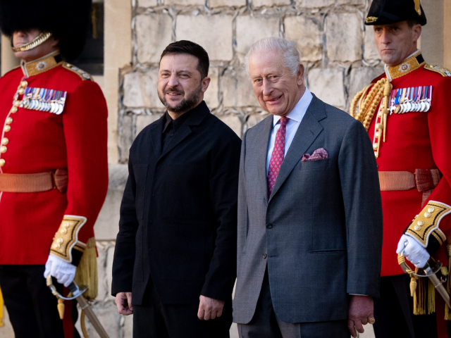 zelenskyj, kráľ karol III.