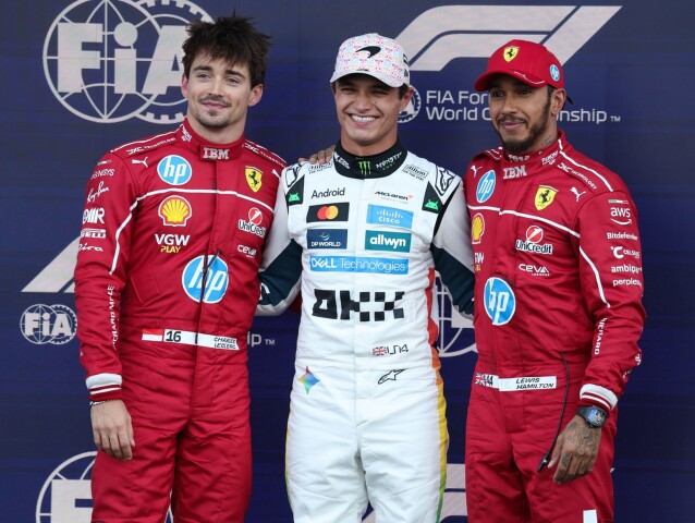Charles Leclerc, Lando Norris