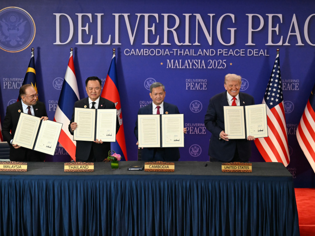 Malajzia Thajsko Kambodža trump