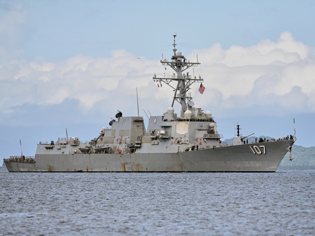 Trinidad Tobago Torpédoborec USS Gravely