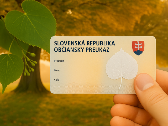 lipa, občiansky preukaz, ilustračný obrázok