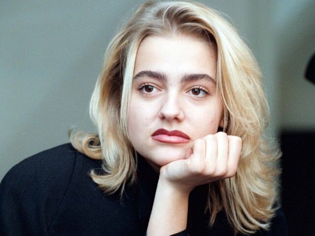 Speváčka Darina Rolincová na zábere z roku 1992.