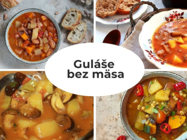 11x vegetariánsky guláš: Žiadne mäso ani údeniny, tak z čoho sa dá uvariť?