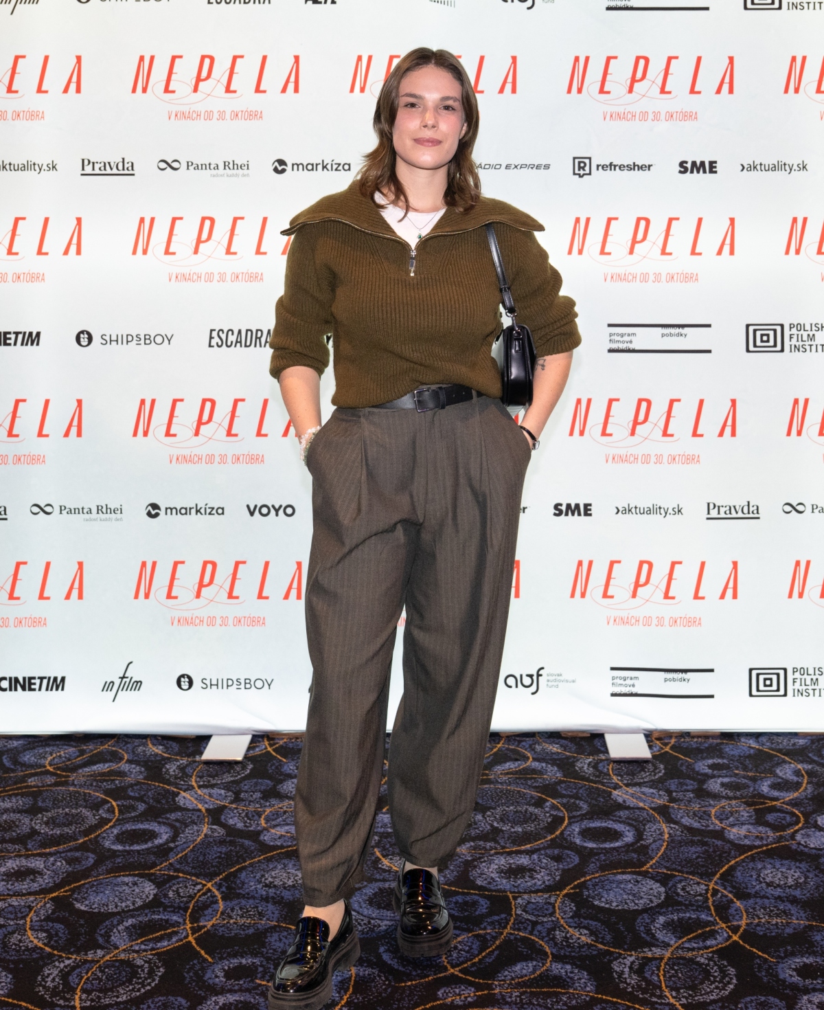 Herečka Paula Lopatovská. 