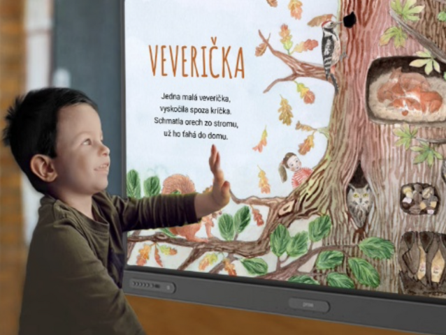 veverička, veršované príbehy, knihy,