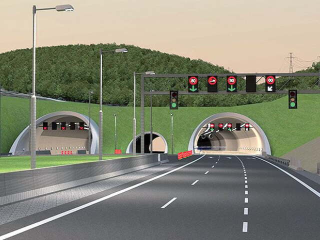 Vychodny portal tunelu Karpaty. Zdroj NDS