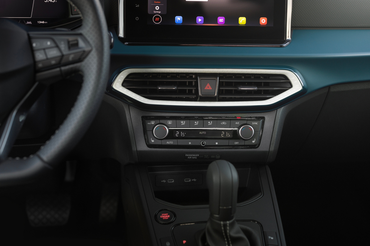 Modernizovaný Seat Arona - interiér (2025)