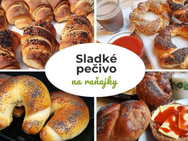 11 receptov na sladké raňajkové pečivo. A nebudú to len lúpačky...