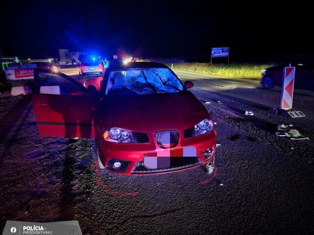 nehoda, polícia, zráža,