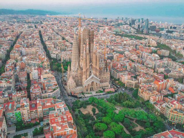 Sagrada Familia, Barcelona, Španielsko