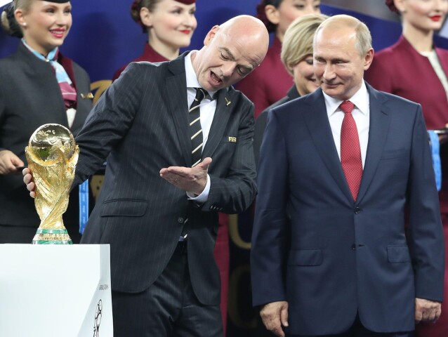 Gianni Infantino, Vladimir Putin