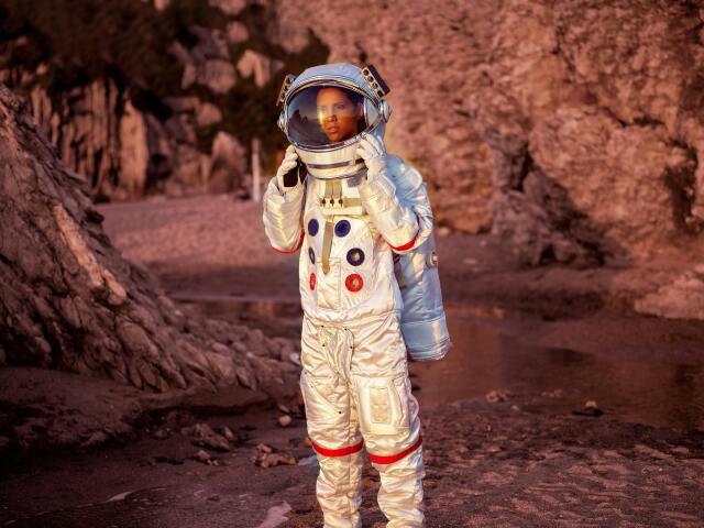 Mars, astronaut, kozmonaut, vesmír,