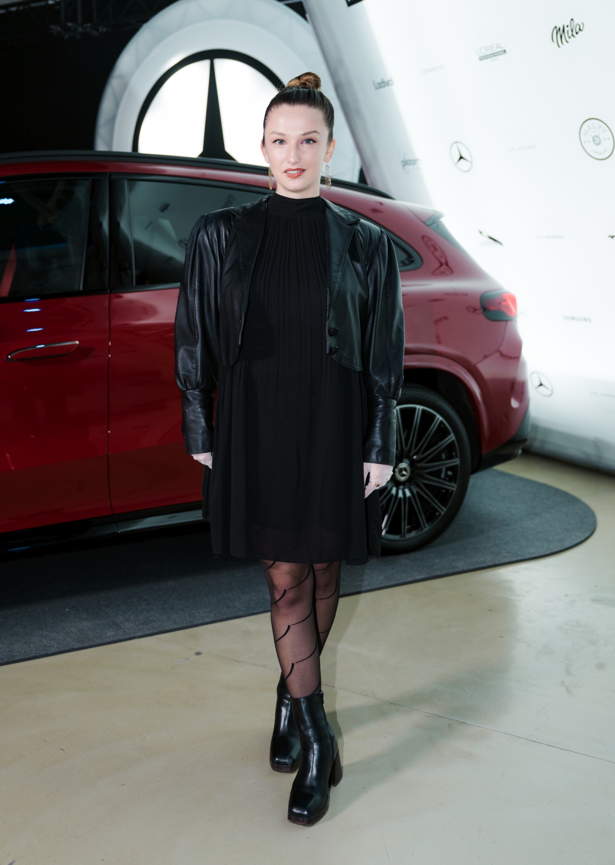 Herečka Petra Dubayová na módnej akcii Fashion LIVE! 2025.
