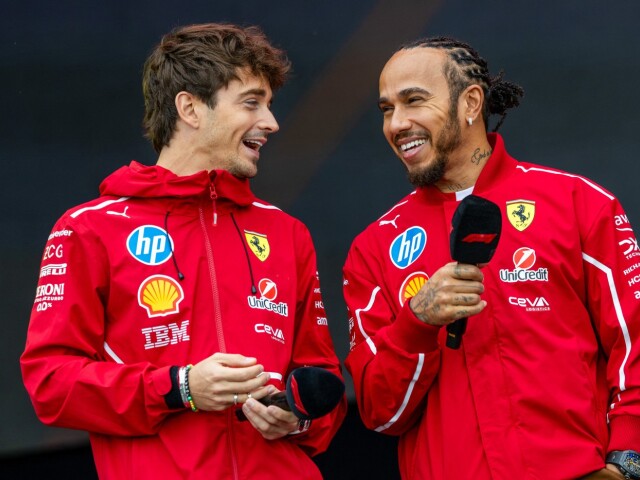 Charles Leclerc, Lewis Hamilton