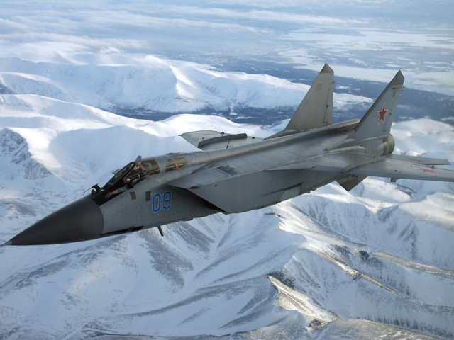 Stíhacie lietadlo MiG-31BM ruských Vzdušných a kozmických síl
