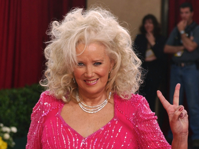 Herečka Sally Kirkland na archívnom zábere z roku 2003.