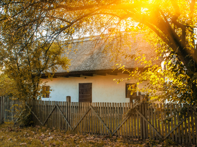 zazimovanie, chata, chalupa, zima, jeseň,