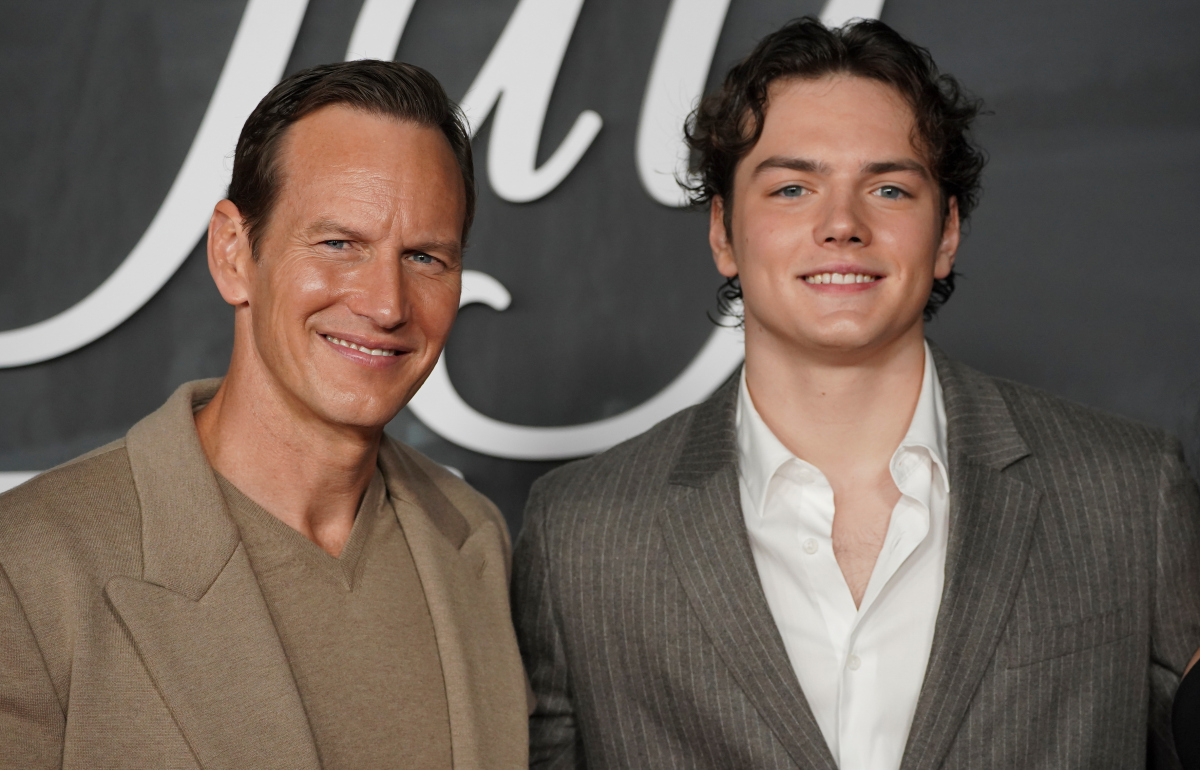 Patrick Wilson a jeho syn Kalin Patrick Wilson