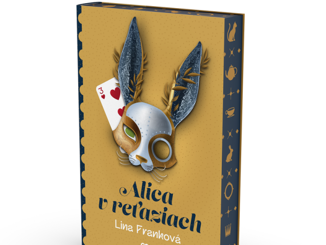kniha alica v retaziach 3D