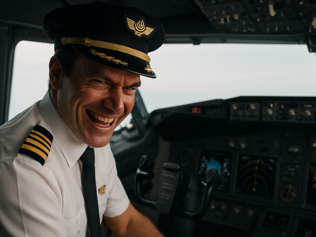 pilot, lietadlo, cestovanie, kapitán
