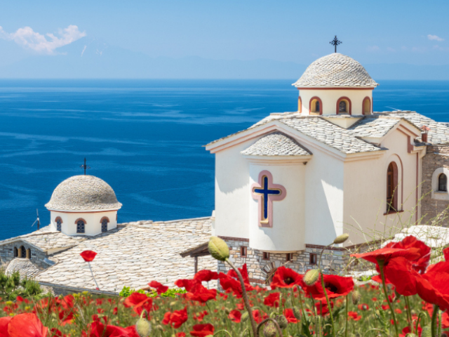 Klastor Archangelos na ostrove Thassos