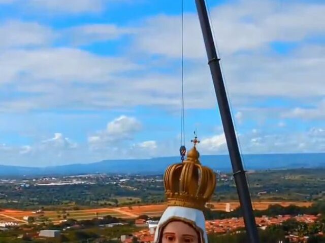 Panna Mária, Brazília, socha, cestovanie