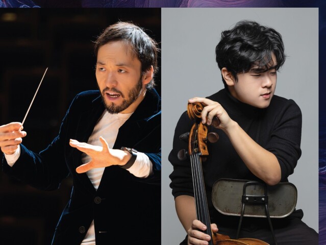 Slovenská filharmónia  dirigent Min Chung violončelista Jaemin Han