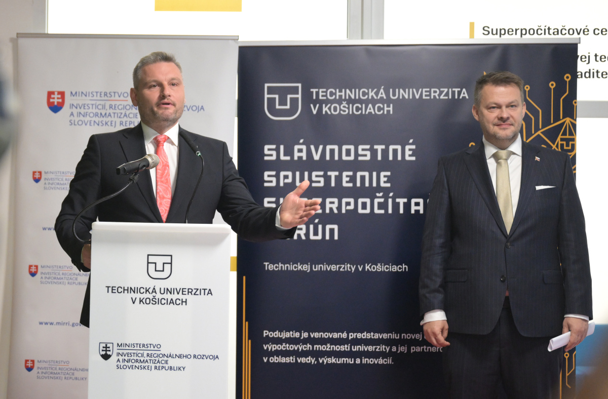 SR Košice TUKE MIRRI Perún spustenie KEX