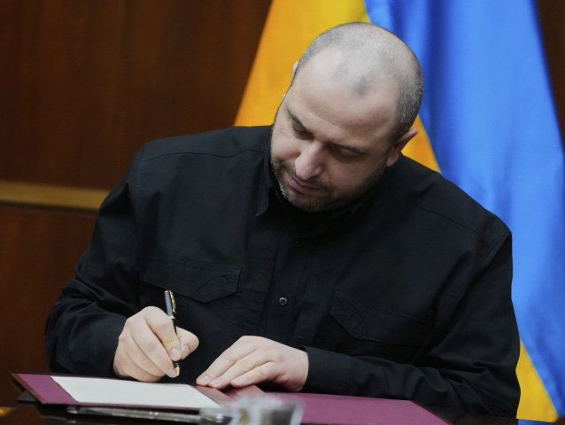 Tajomník Rady národnej bezpečnosti a obrany Ukrajiny Rustem Umerov.