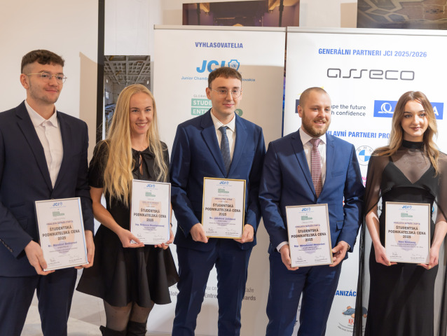 Študentská podnikateľská cena 2025, Jakub Jelínek