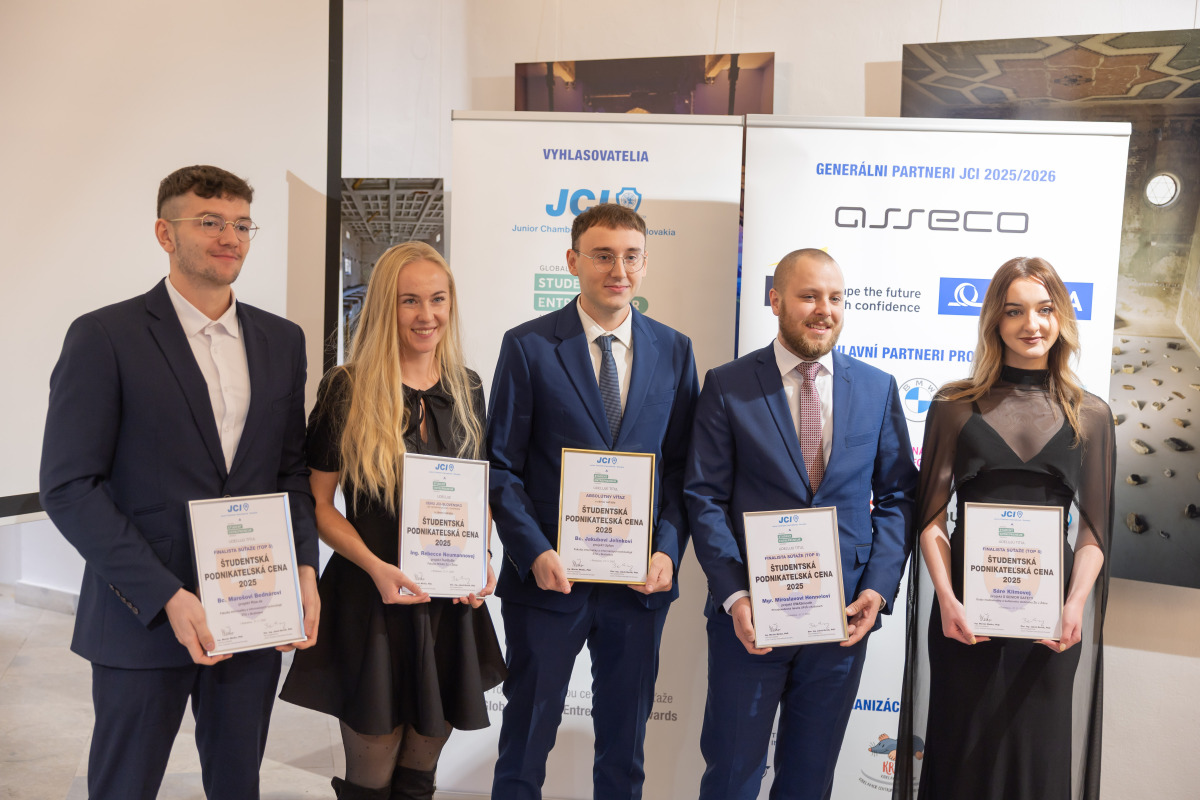 Študentská podnikateľská cena 2025, Jakub Jelínek