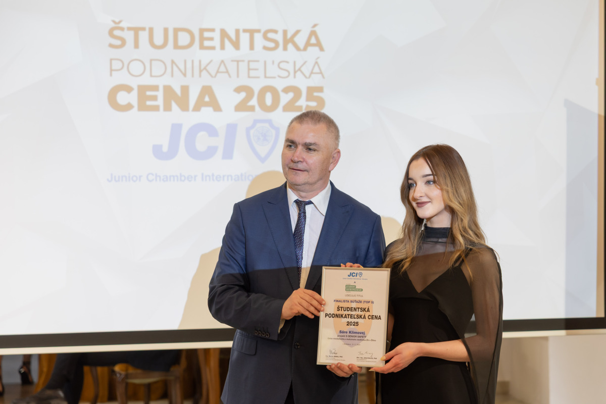 Študentská podnikateľská cena 2025, Sára Klimová