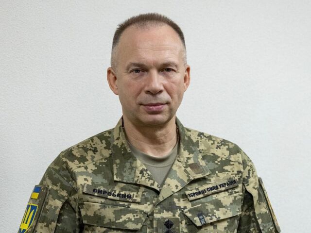 Hlavný veliteľ Ozbrojených síl Ukrajiny Oleksandr Syrskyj