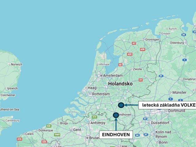 Letecká základňa Volkel a Eindhoven, Holandsko