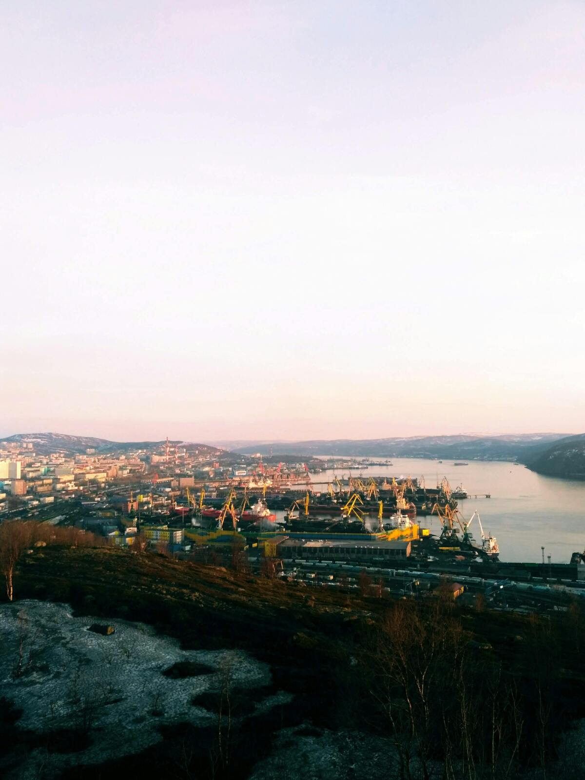 Murmansk, Rusko, zima