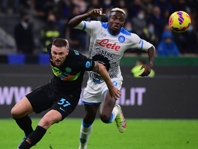 Milan Škriniar, Victor Osimhen