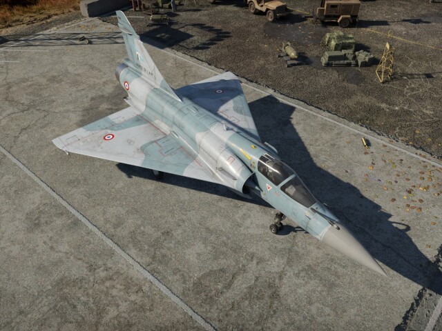 Stíhacie lietadlo Mirage 2000-5F