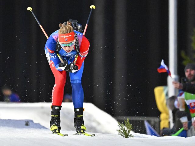 ČR Nové Mesto na Morave Biatlon kuzminová