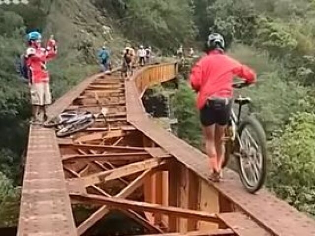 most, Mexiko, cyklisti