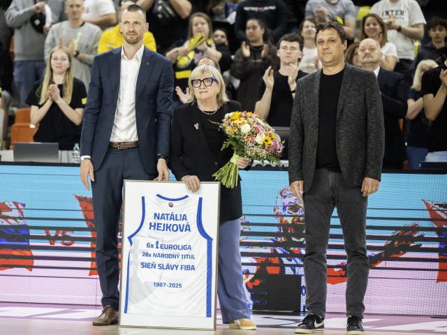 SR Basketbal Tipos SBL play off finále 4. Hejková Kuffa