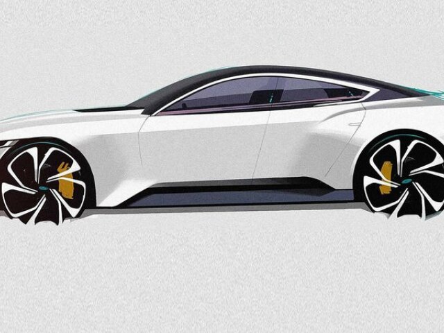 Ford Mustang 4-doors - skica 2022