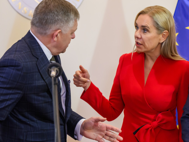 Robert Fico / Denisa Saková /