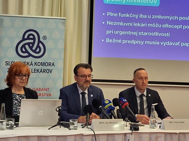Slovenská komora zubných lekárov, Igor Moravčík, Lujza Hanová