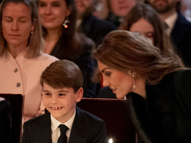Princezná Kate a jej najmladší syn - princ Louis