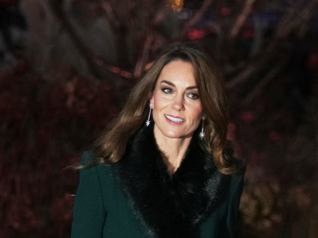 Princezná Kate z Walesu v priestoroch Westminster Abbey