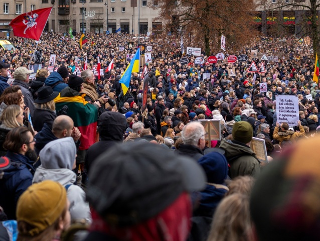Litva Protest