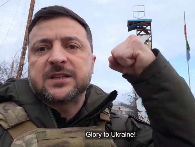 Kupjansk  zelenskyj