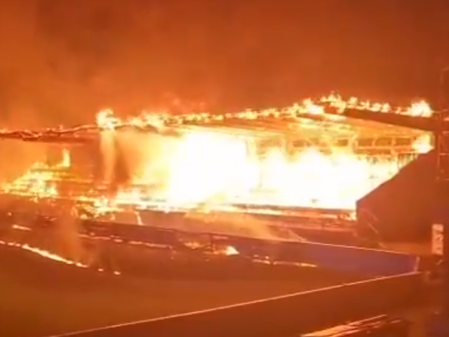 poziar stadiona finsko